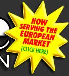 NOW SERVING THE EUROPEAN MARKET